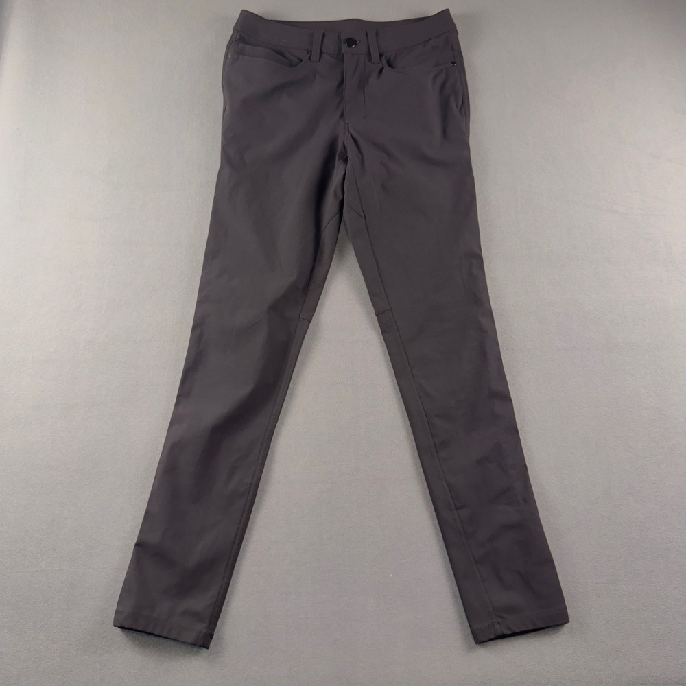 Lululemon ABC Pant Skinny Warpstreme 32 Black Mens Size 28 M5950S
